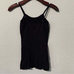 Youmita Tummy Firm Control Black Spaghetti Straps One‎ Size